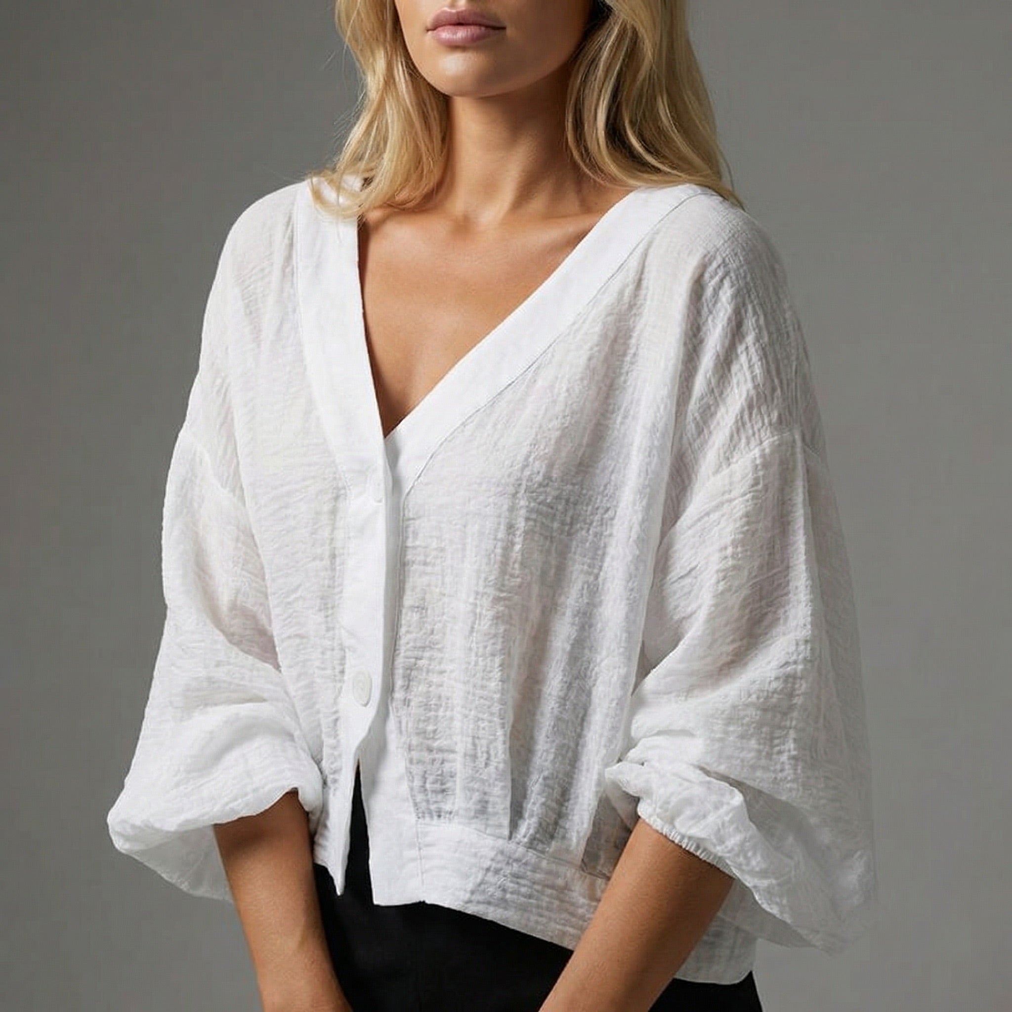 Harper Linen Blouse