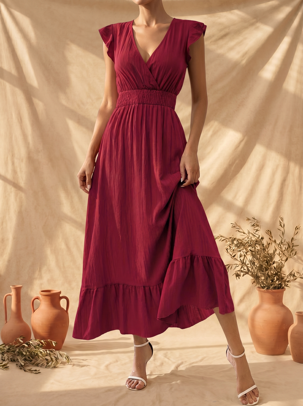Celestia | Elegant Flowing Dress
