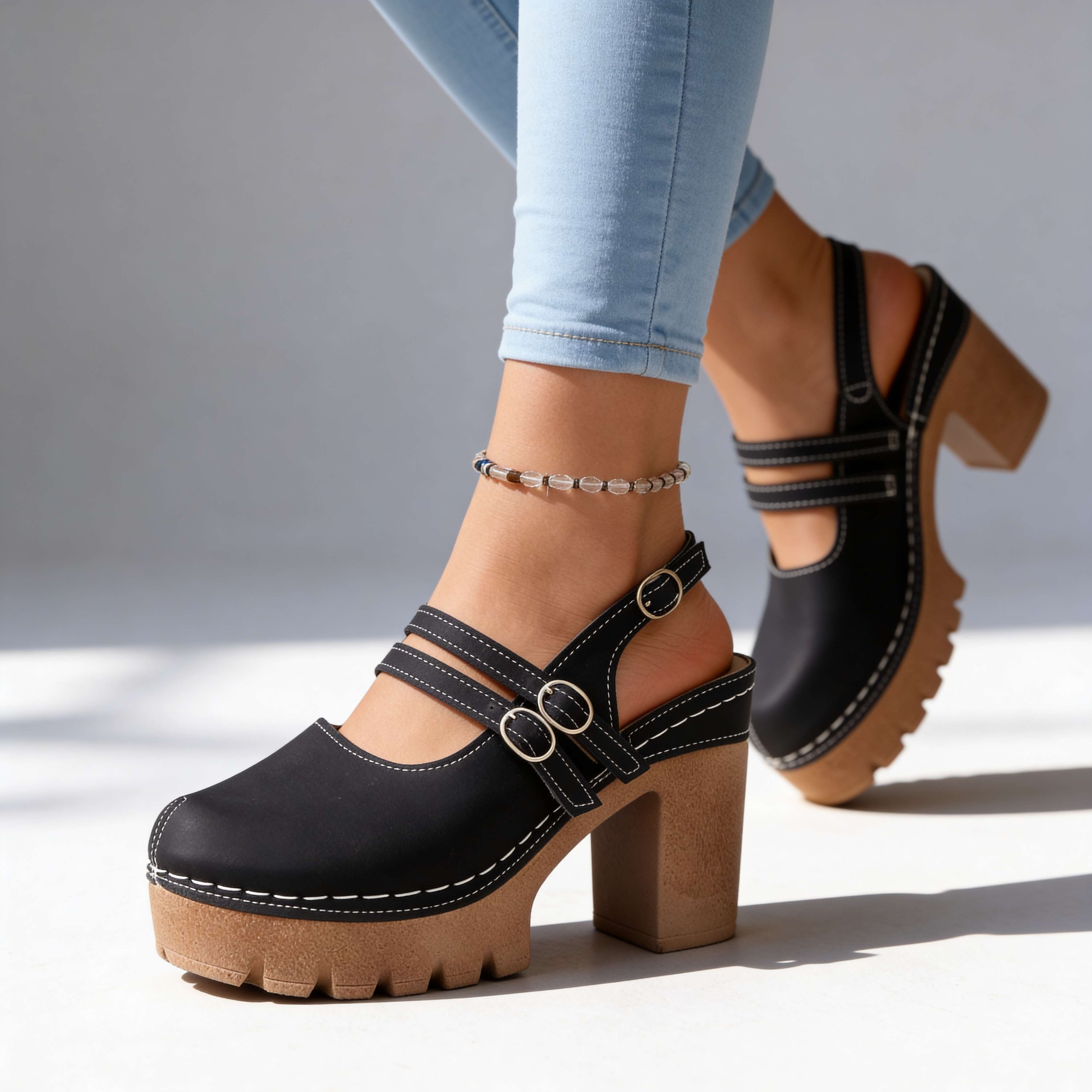 Lila Slingback Heels