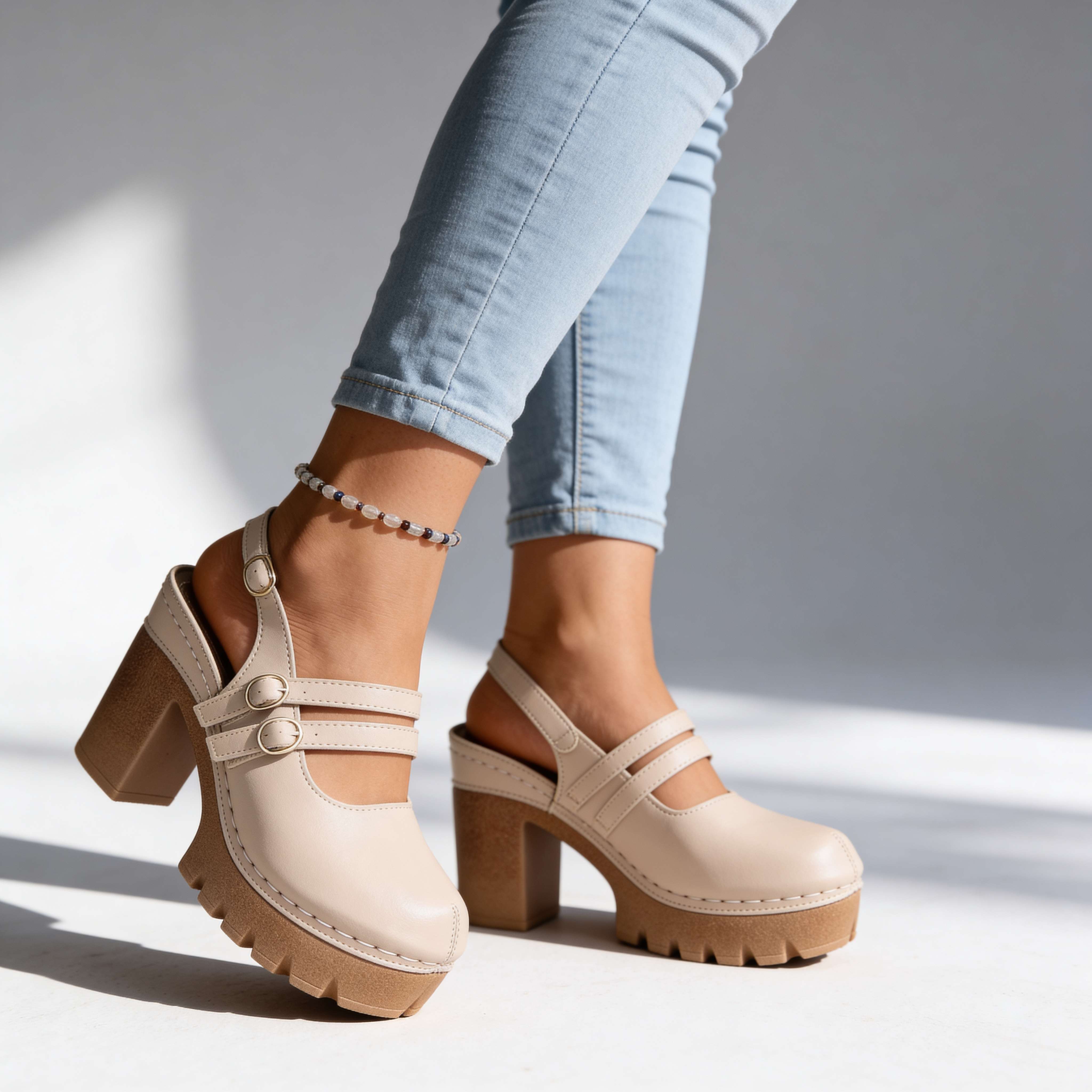Lila Slingback Heels