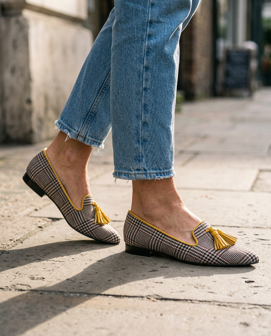 Livia | Pointed-Toe Slip-On Flats