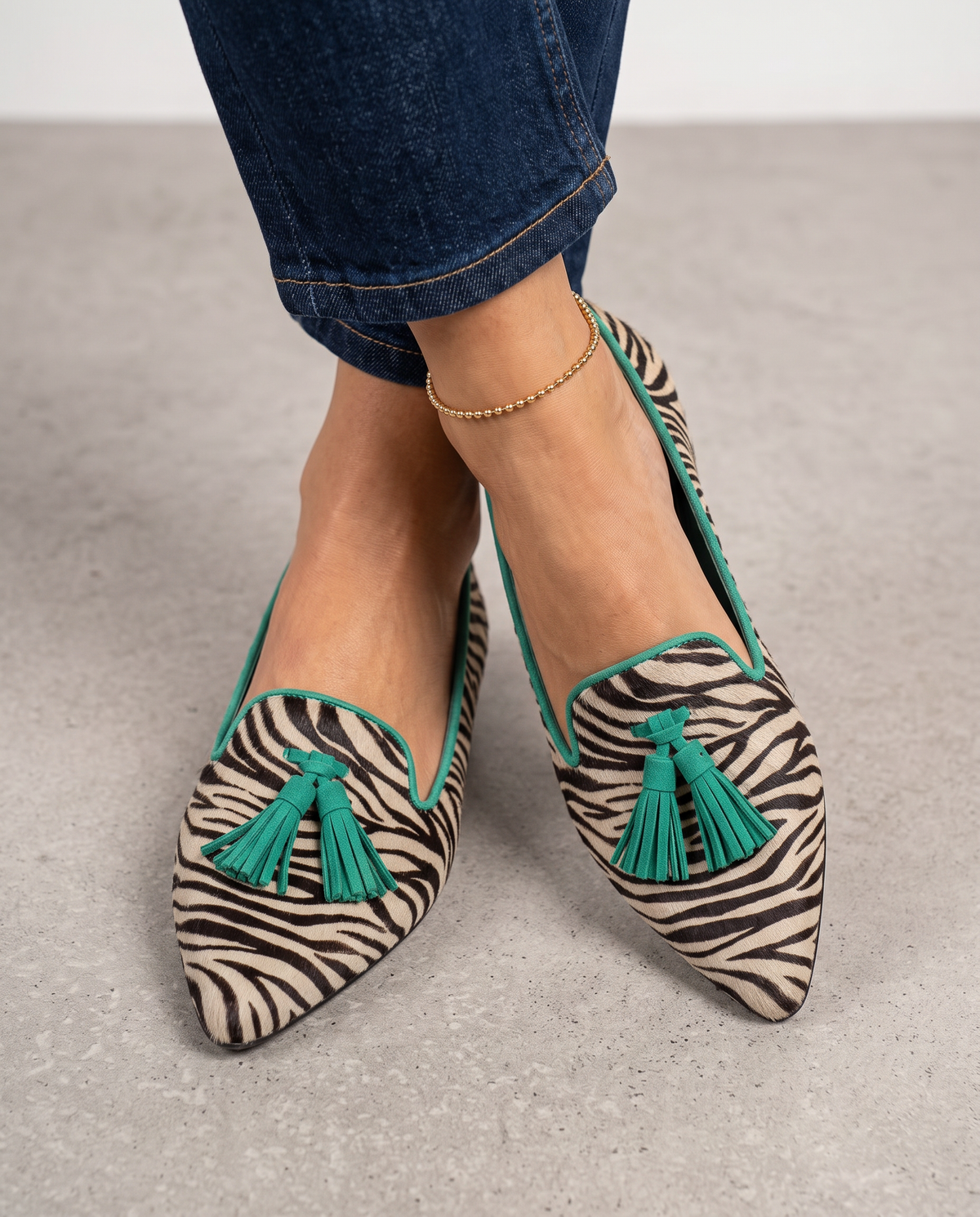 Livia | Pointed-Toe Slip-On Flats