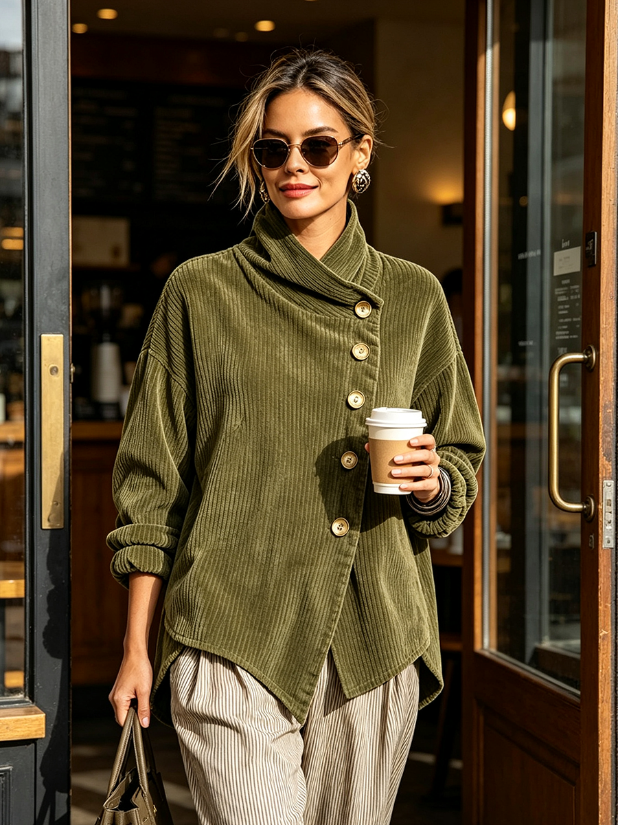 Jenny | Corduroy Sweater