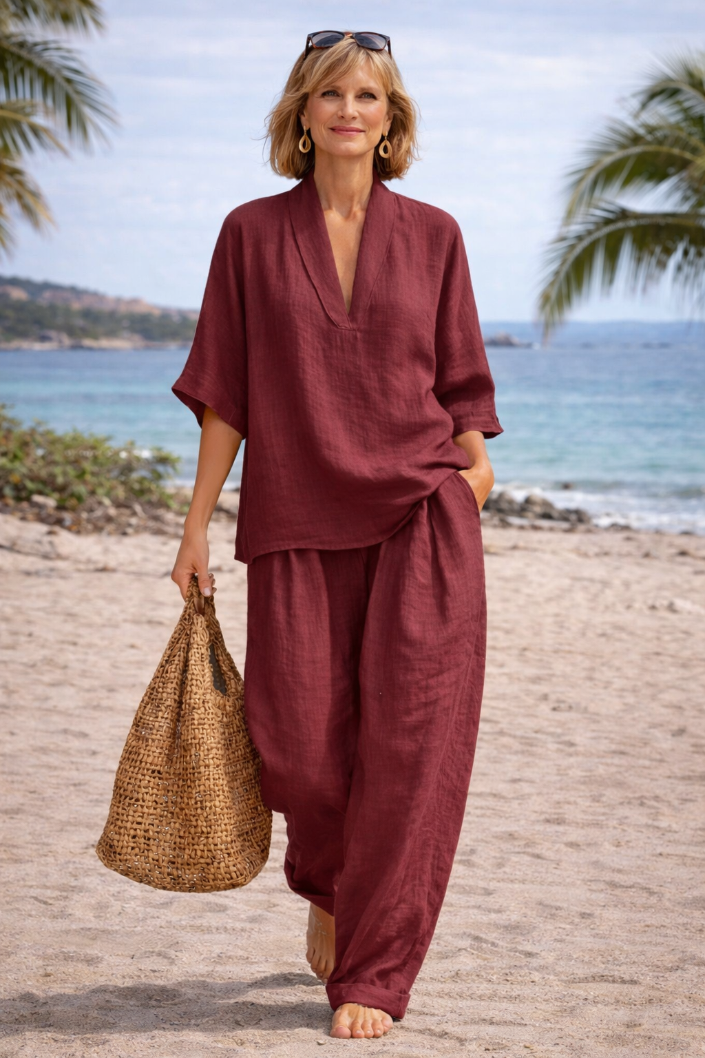 Lilly | Effortless Linen Two-Piece Set