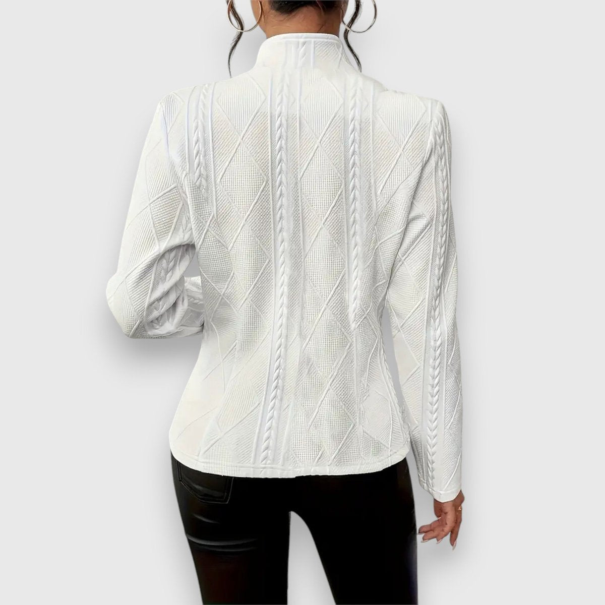 Lexi | Textured Buttoned Cardigan