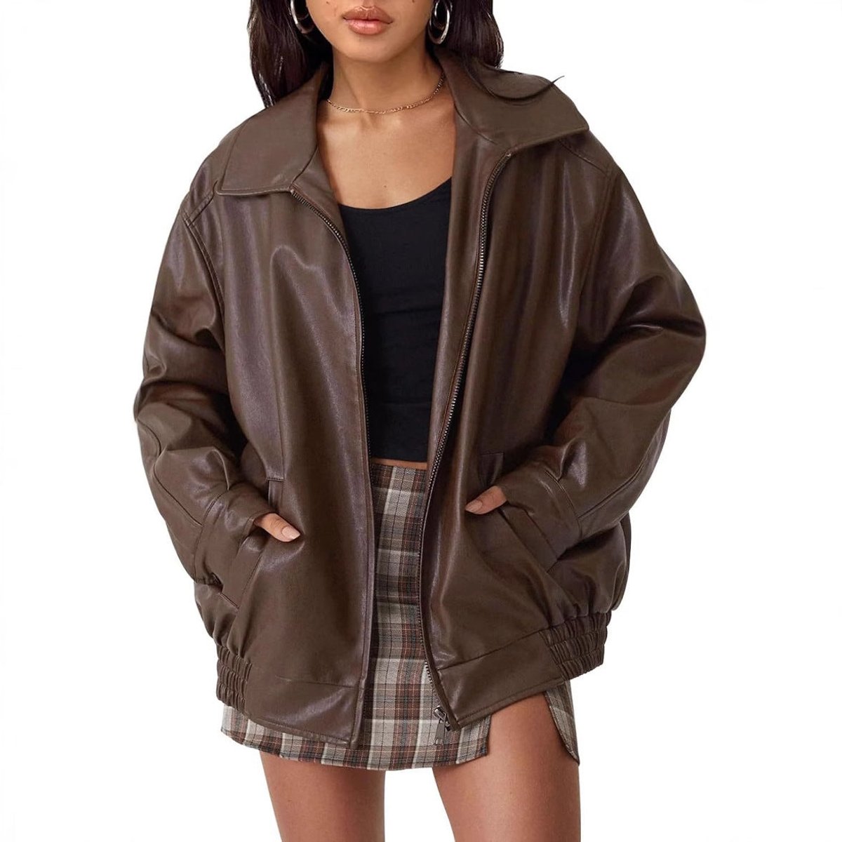Nicole | Casual Zip-Up Bomber Jacket