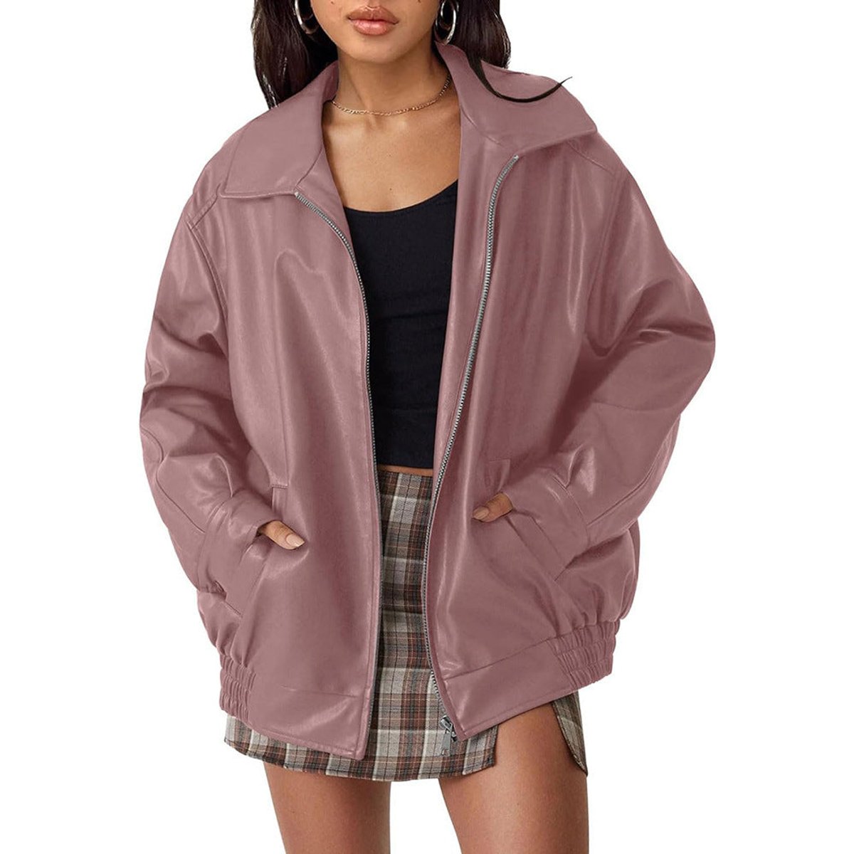 Nicole | Casual Zip-Up Bomber Jacket