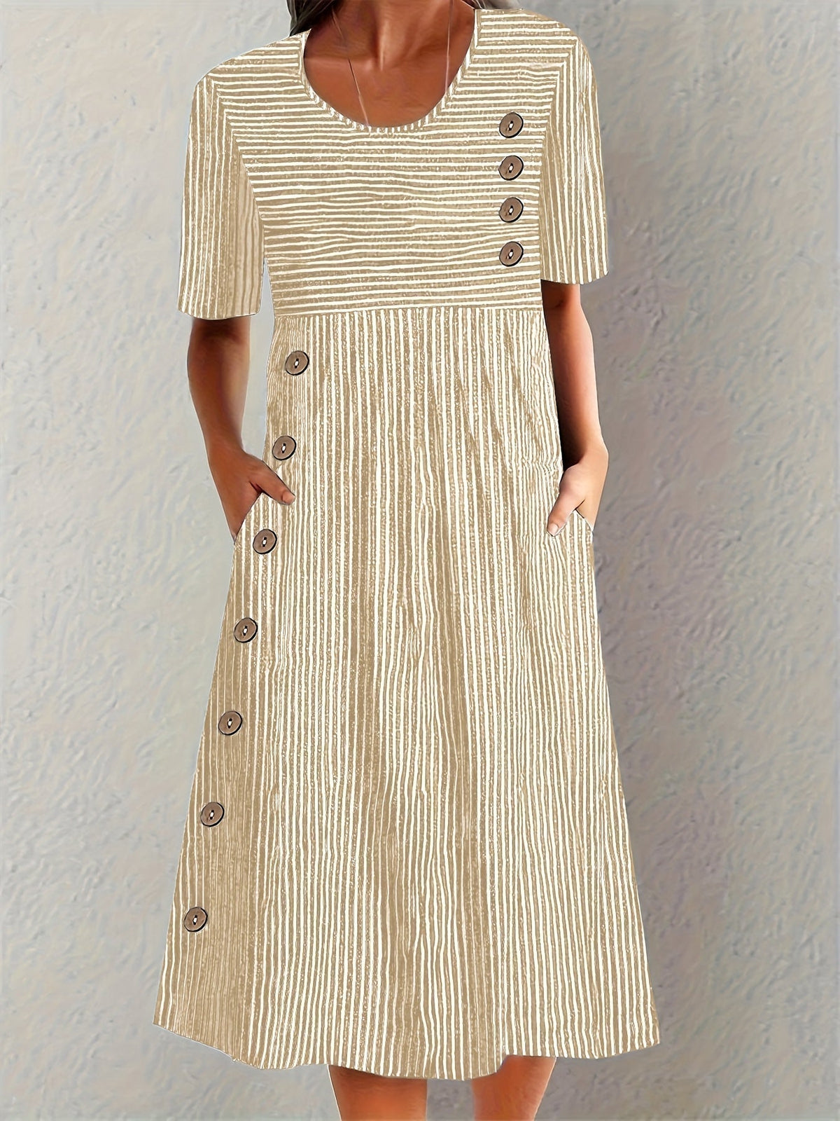 Belle | Striped Summer Dress