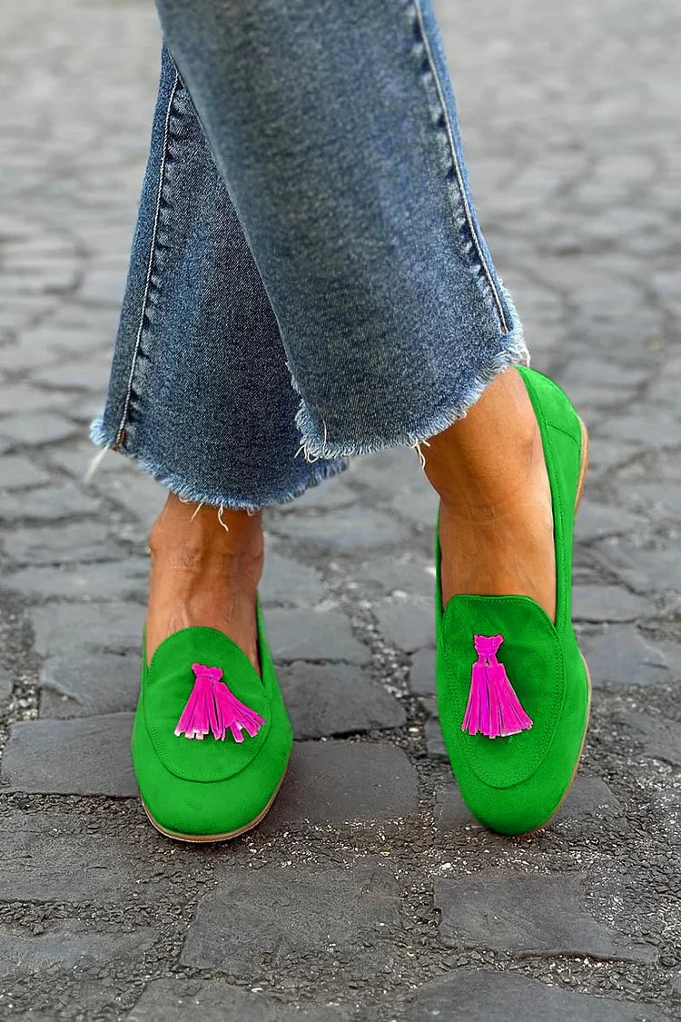 Brielle Loafers with Tassel