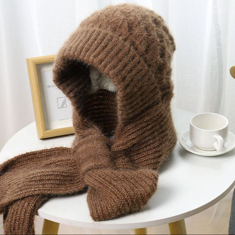 TALIA – HOODED WINTER SCARF