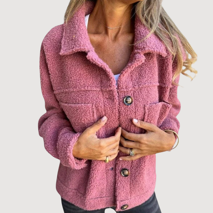 HAILEY – COMFORTABLE TEDDY COAT