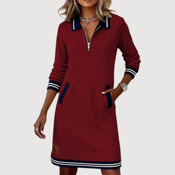 Marietta – Relaxed Zip-Up Dress
