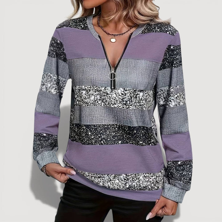 RYLIE – COMFORTABLE ZIP-UP SWEATER