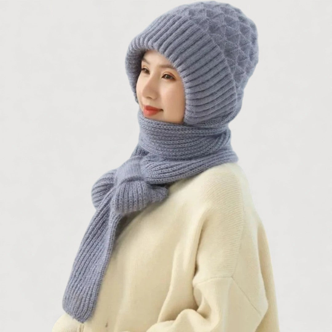 TALIA – HOODED WINTER SCARF