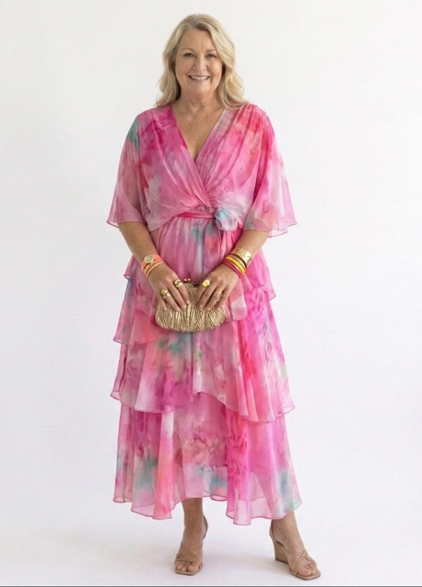 Hayes & Tate™ | Layered Floral Sun Dress