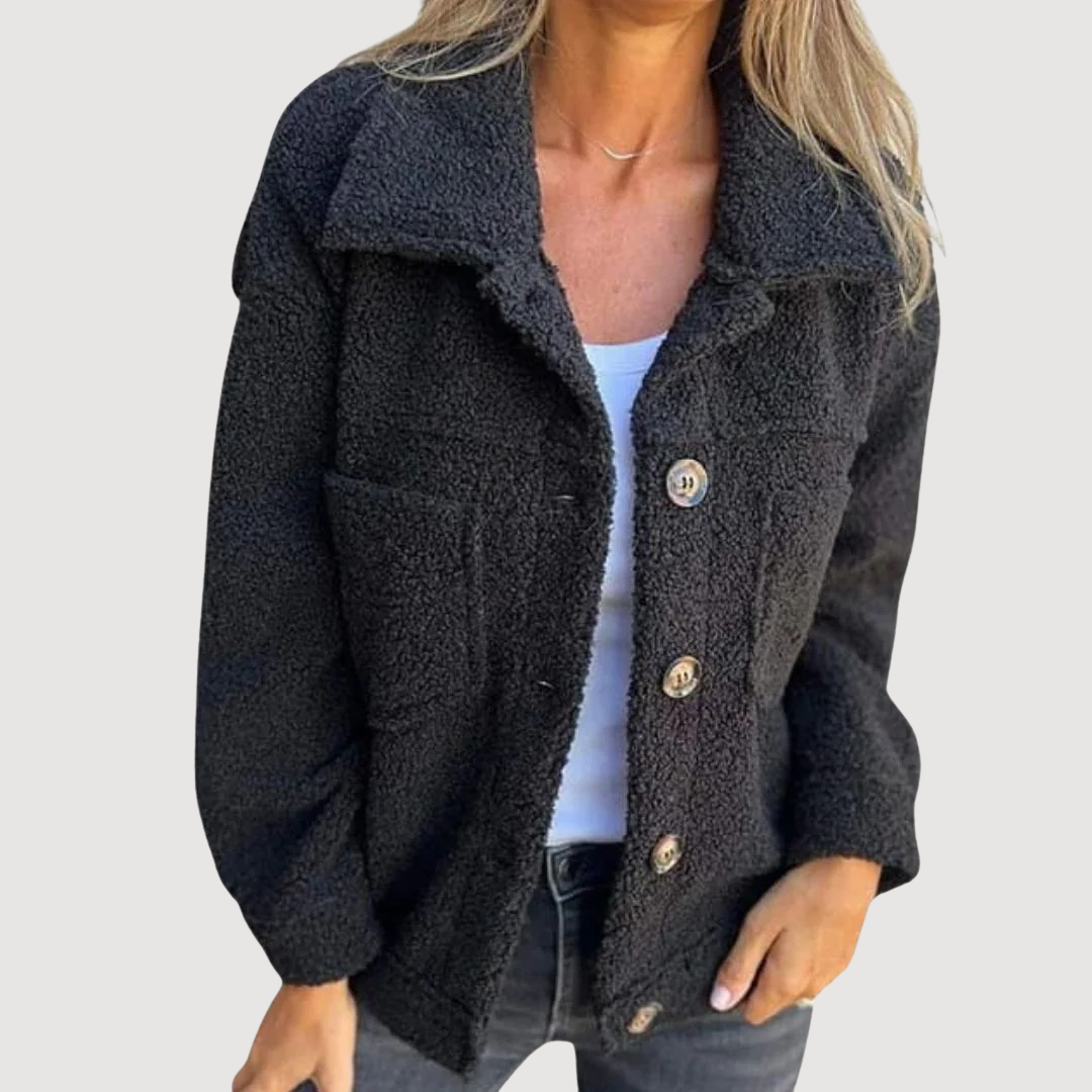 HAILEY – COMFORTABLE TEDDY COAT