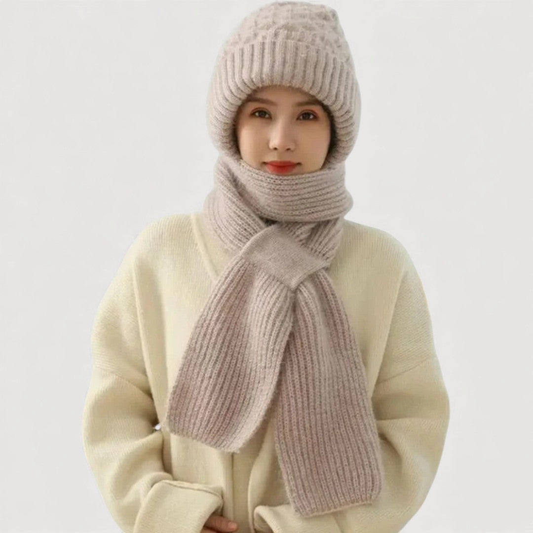 TALIA – HOODED WINTER SCARF