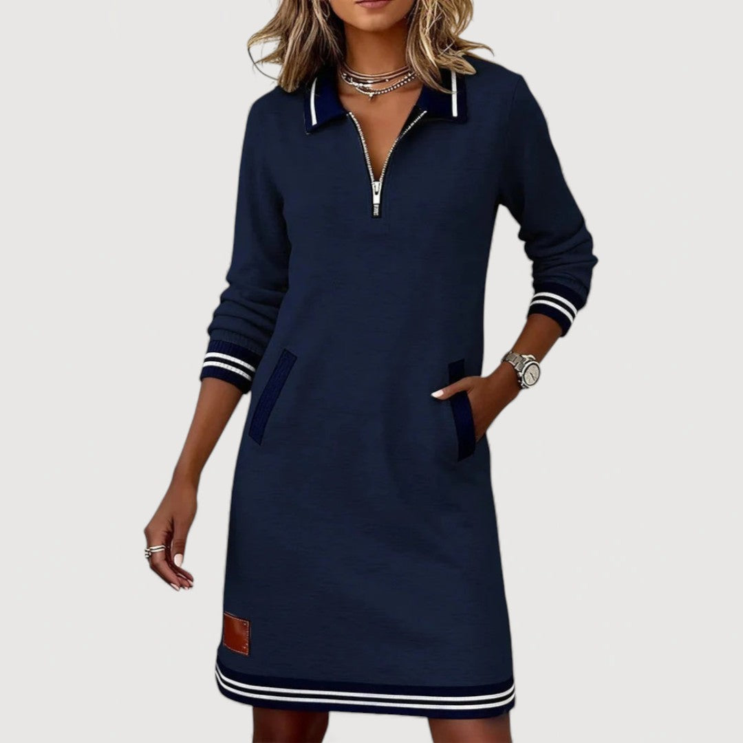 Marietta – Relaxed Zip-Up Dress