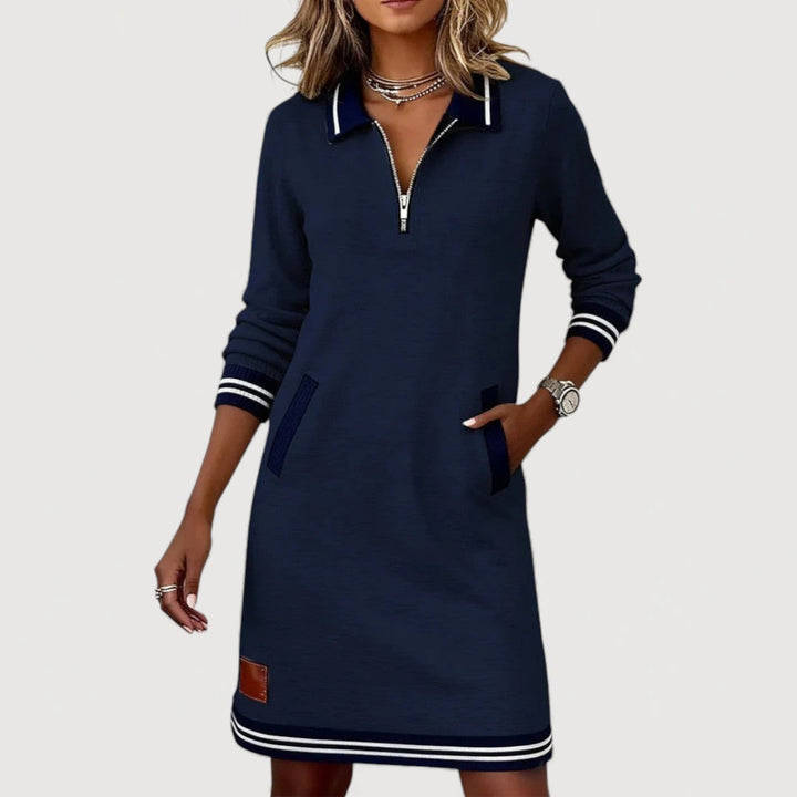 Marietta – Relaxed Zip-Up Dress