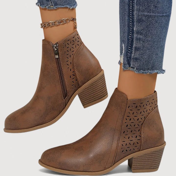 MISSY – COMFORTABLE SUPPORT ANKLE BOOTS