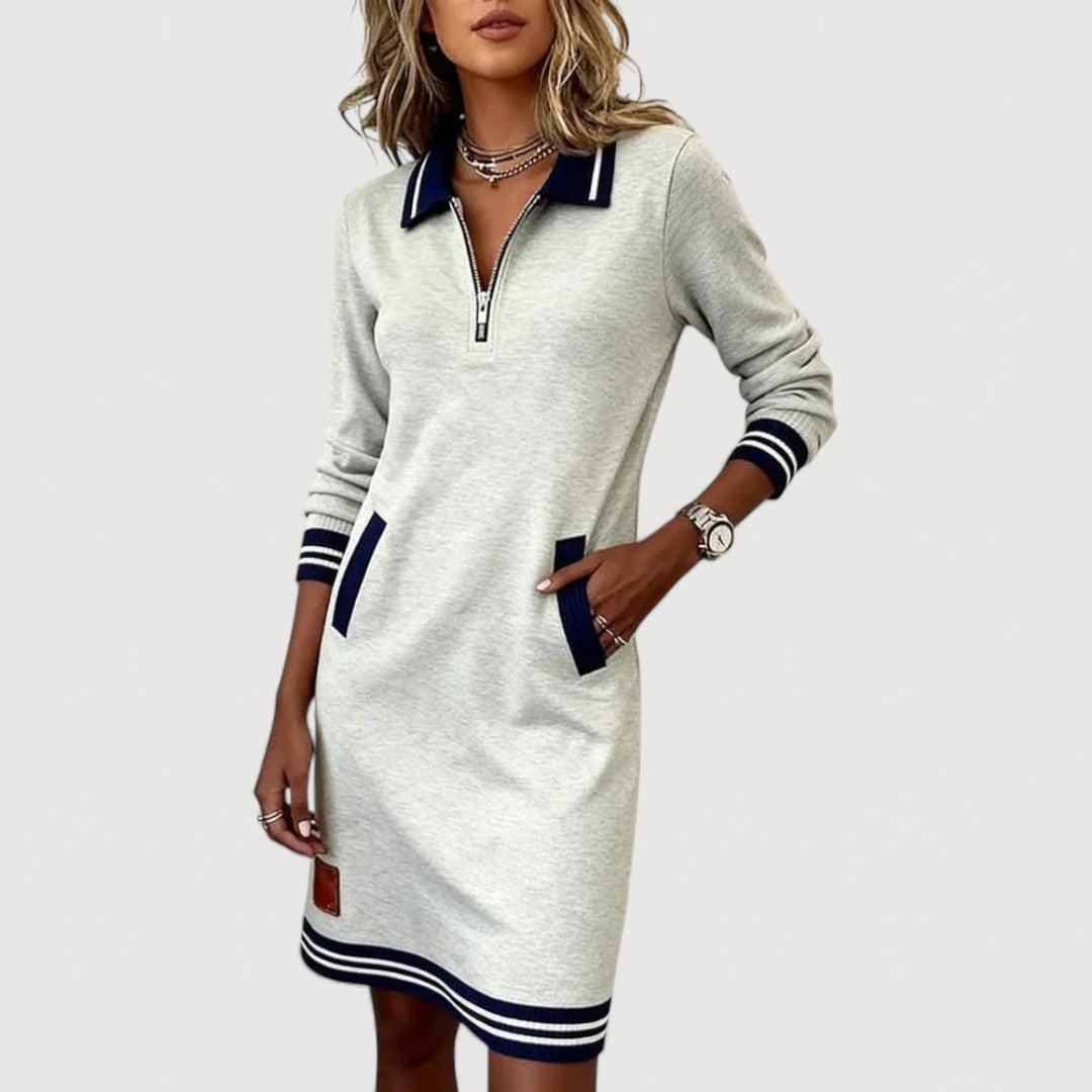 Marietta – Relaxed Zip-Up Dress