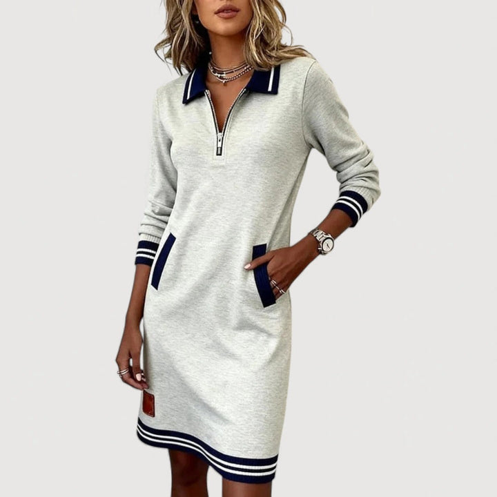 Marietta – Relaxed Zip-Up Dress