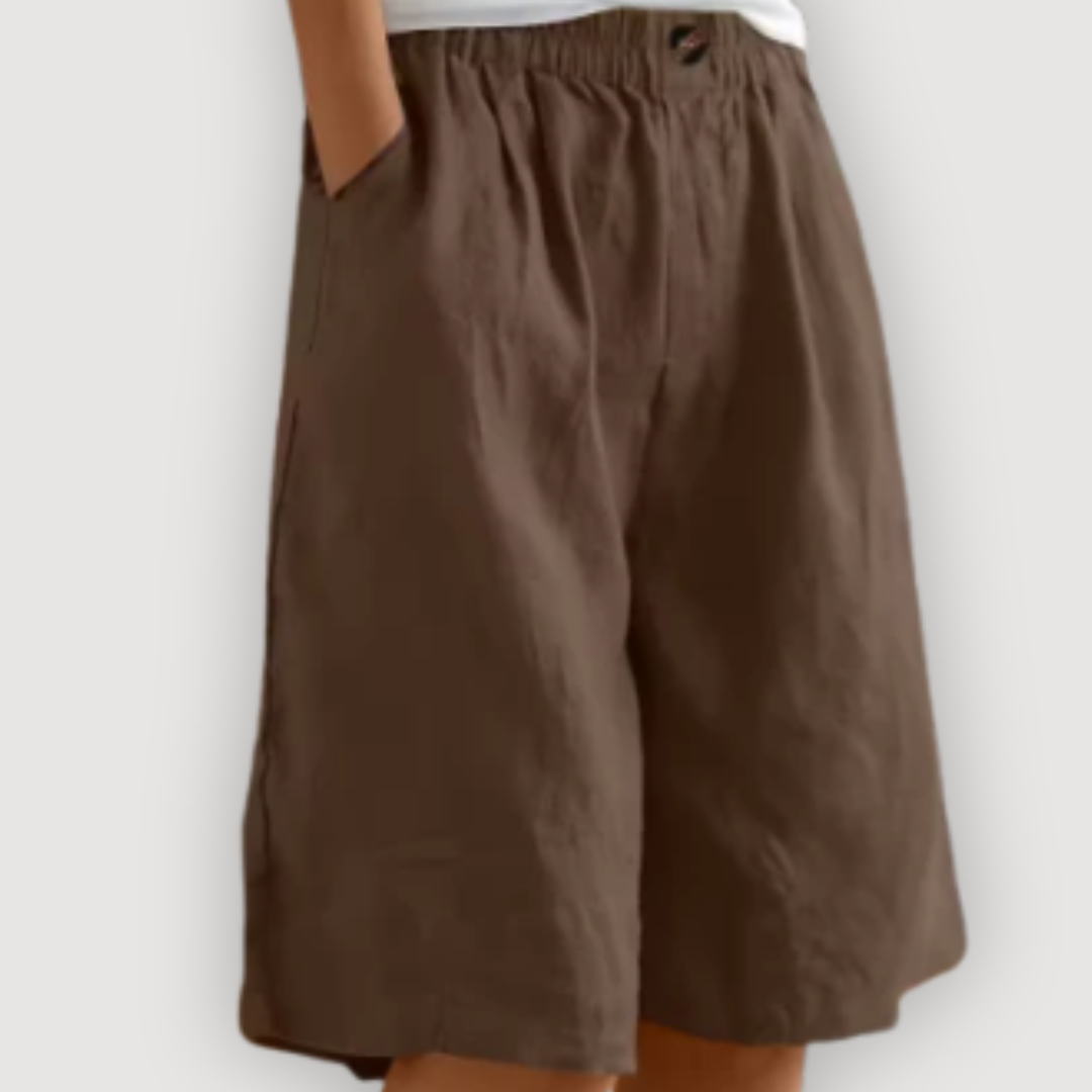 TESSA – Casual Linen Shorts