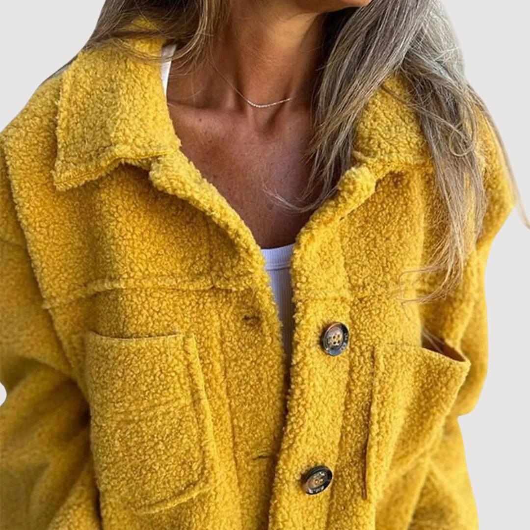 HAILEY – COMFORTABLE TEDDY COAT