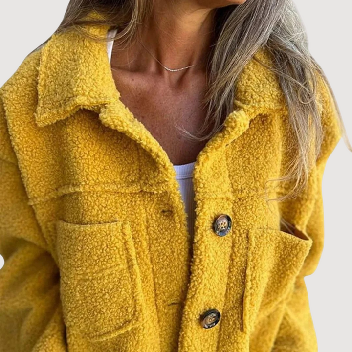 HAILEY – COMFORTABLE TEDDY COAT