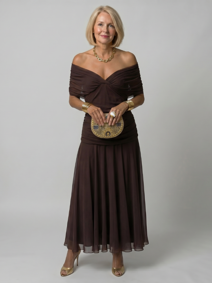 Hayes & Tate™  | Flow Midi Dress