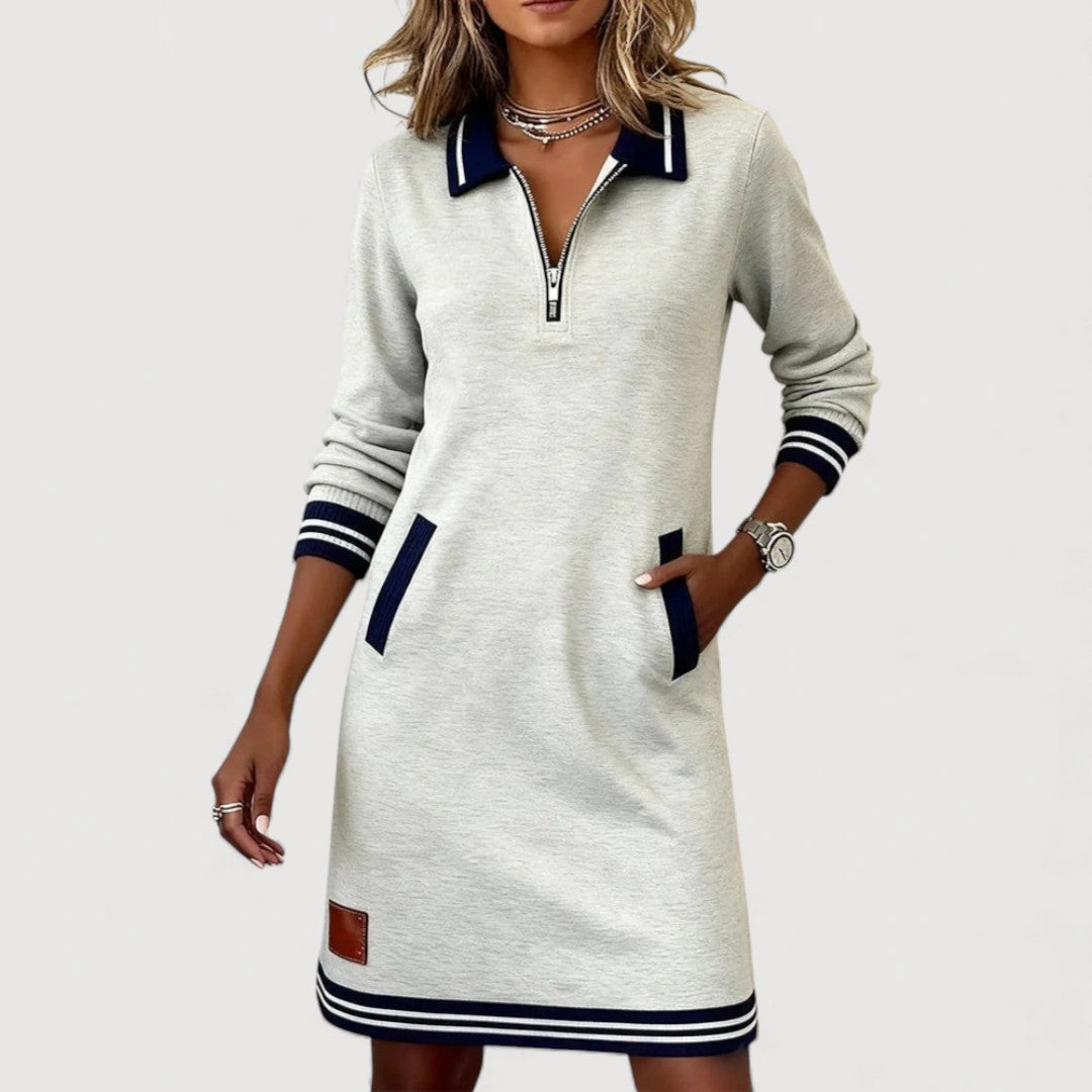 Marietta – Relaxed Zip-Up Dress