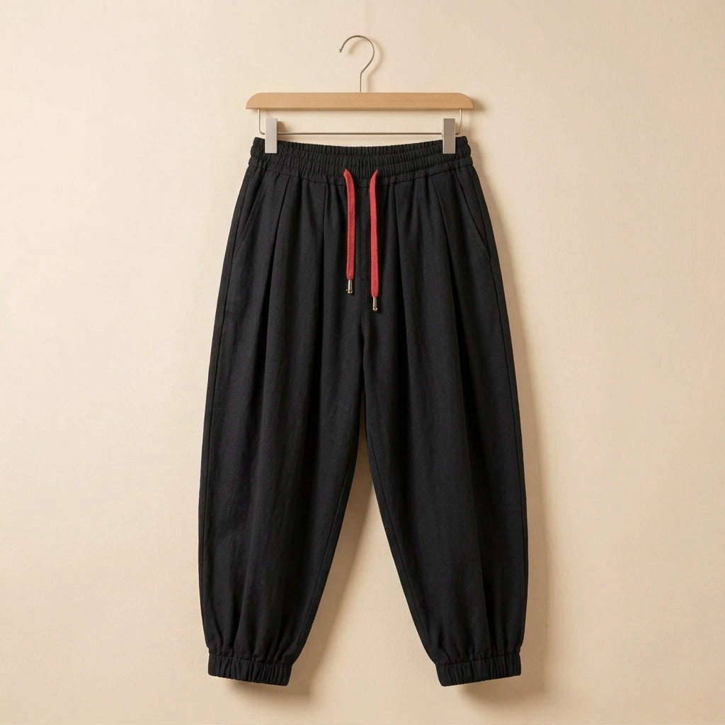 James Linen Harem Pant