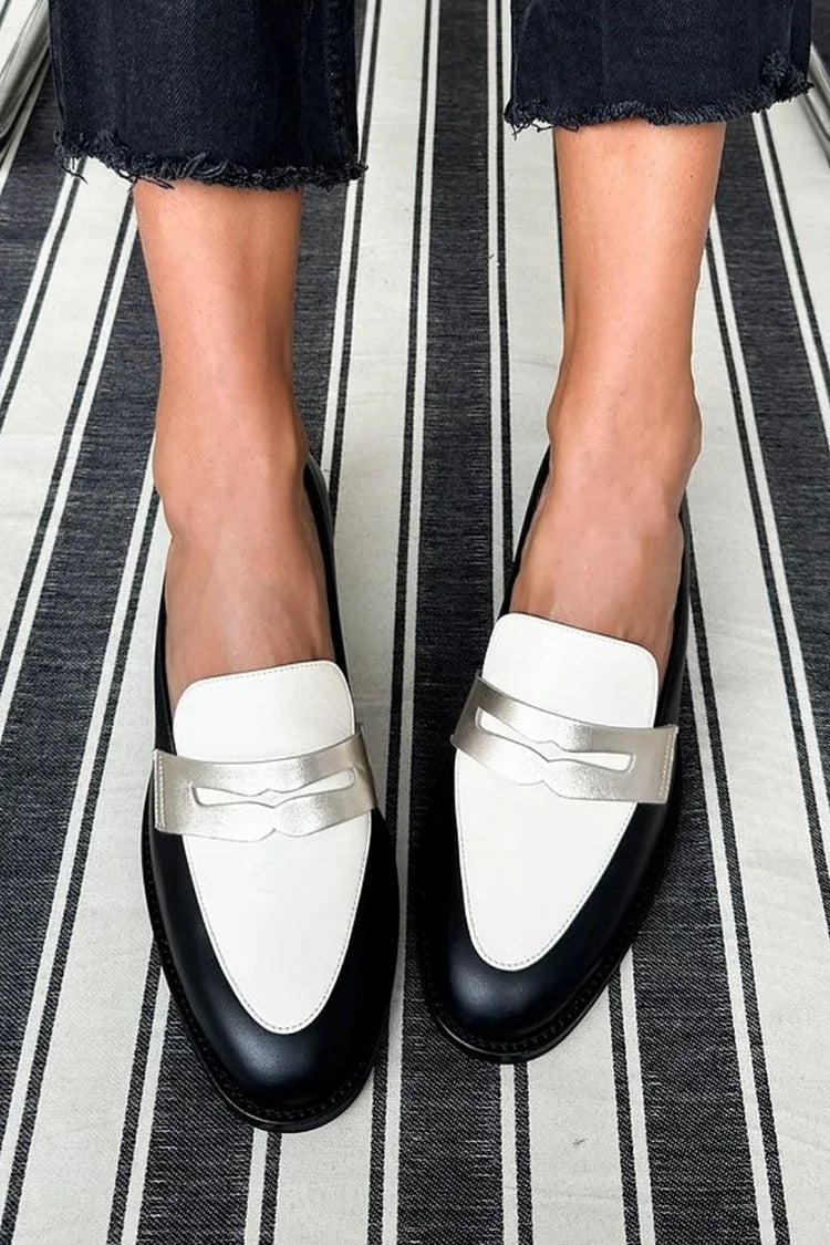 Emeryn Loafers — Monochrome