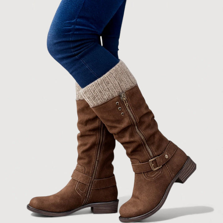 HELENE – Cozy Cuff Boots