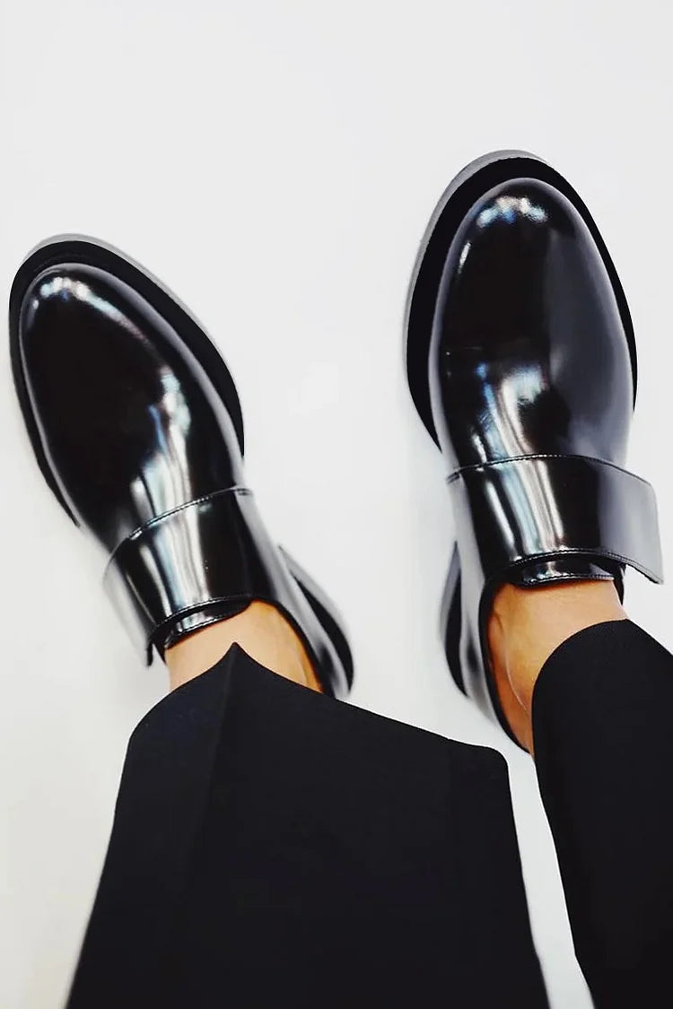 Arden Loafers with Vamp Strap
