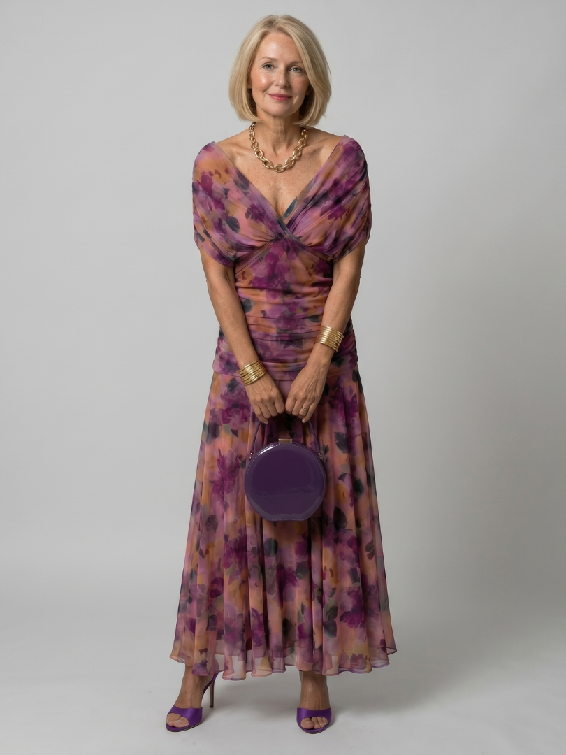 Hayes & Tate™  | Flow Midi Dress