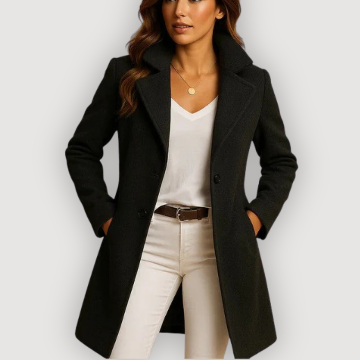GRETA – Timeless Wool Overcoat