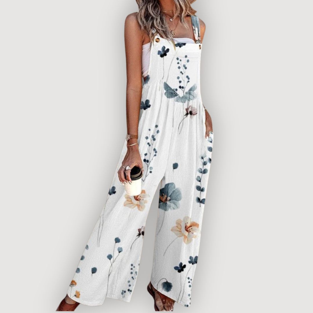 JENICA – Floral Print Jumpsuit