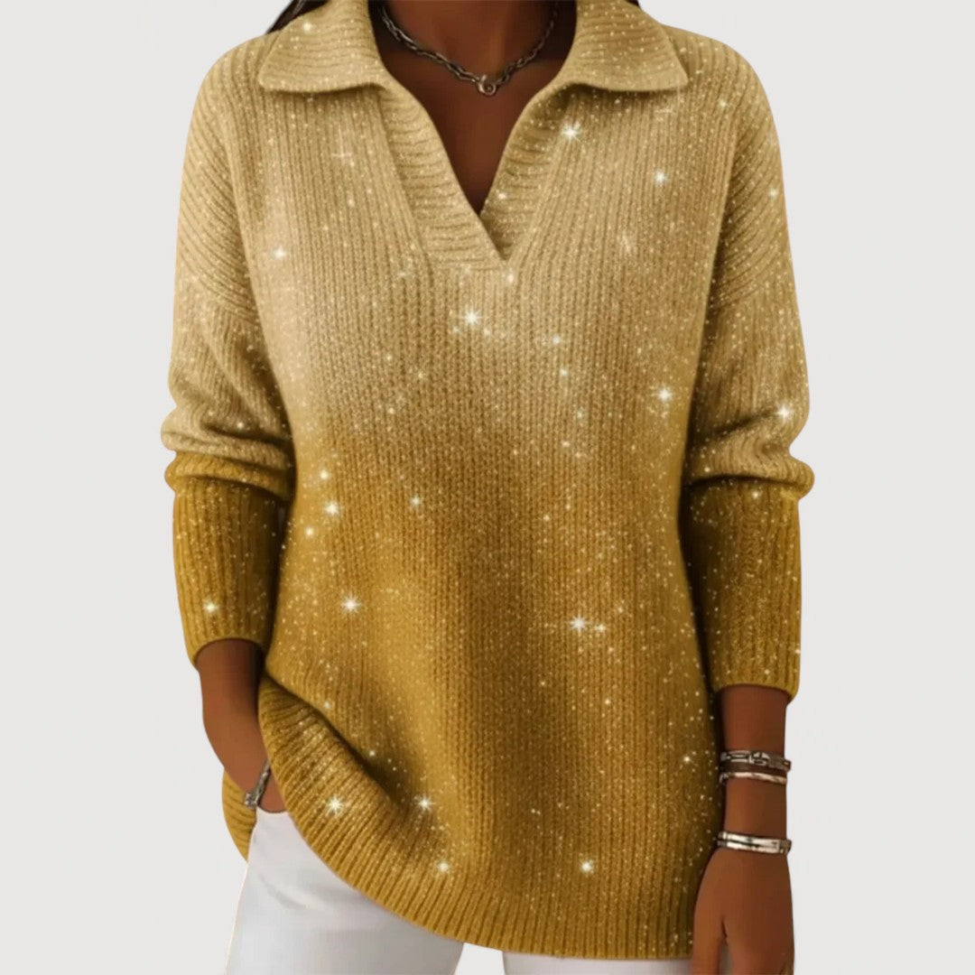 BRIANNA – GLITTER KNIT SWEATER