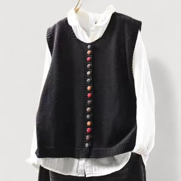 ALINA – TRADITIONAL KNIT VEST