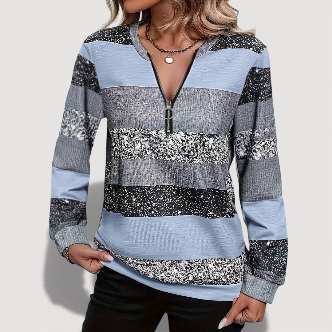 RYLIE – COMFORTABLE ZIP-UP SWEATER