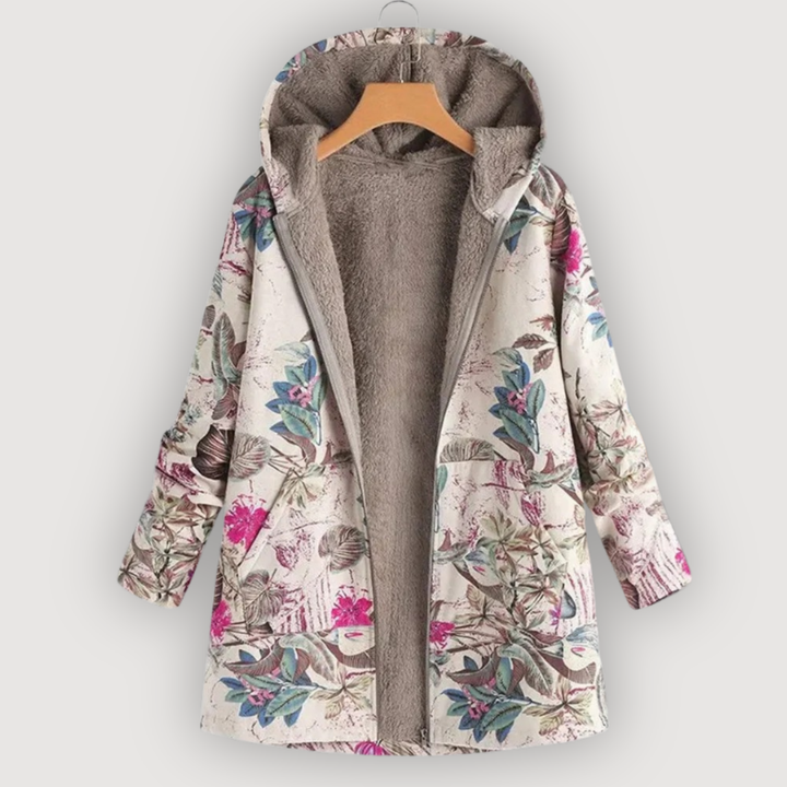 Alyssa – Cozy Floral Jacket