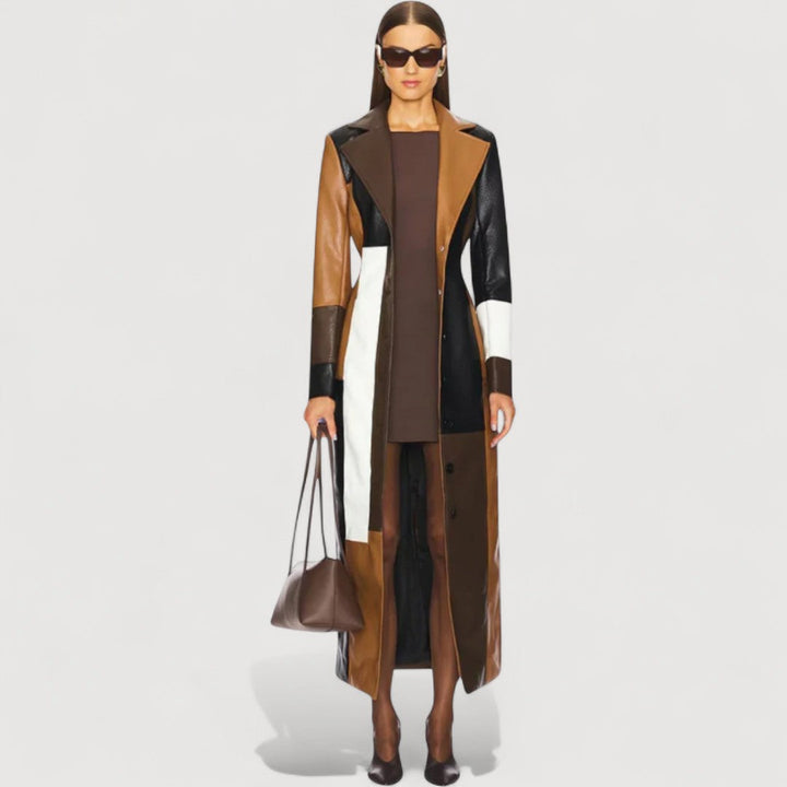 ELIANE – CLASSIC LEATHER COAT