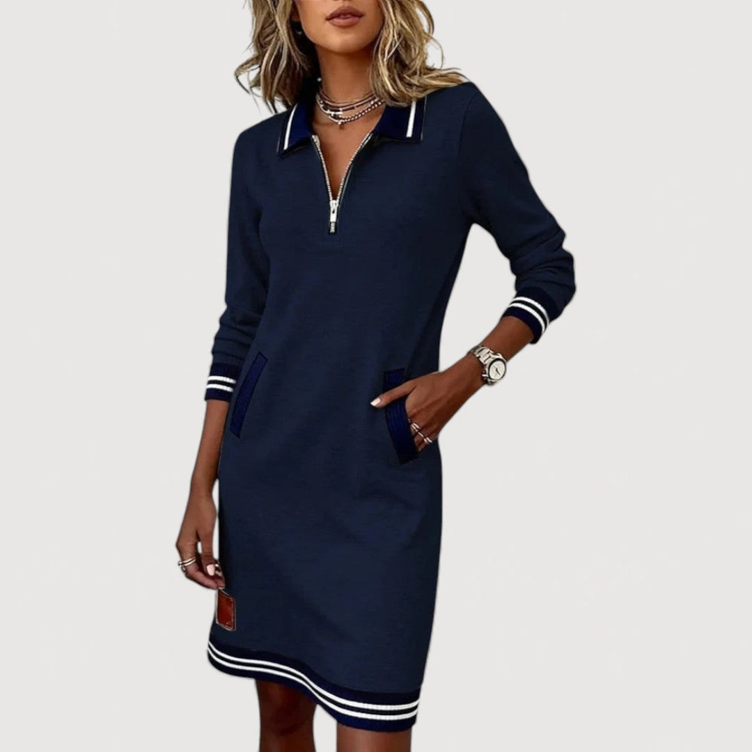 Marietta – Relaxed Zip-Up Dress