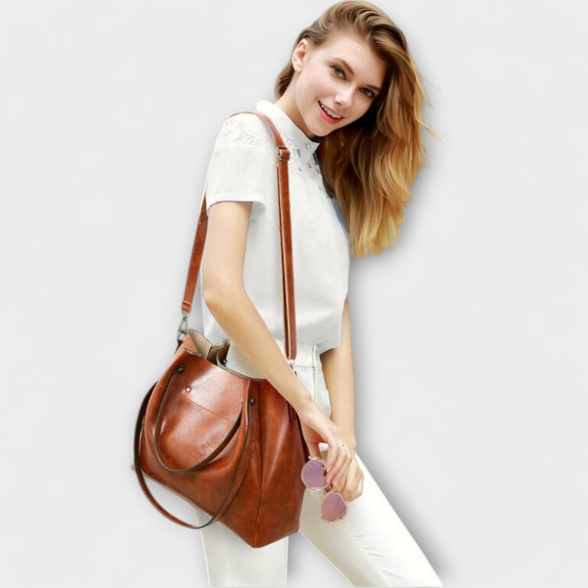 Jamie | 4-Piece Vintage Bag Set