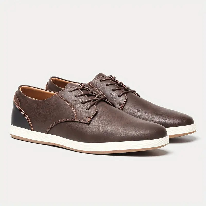 Daxon Leather Athletic Shoes