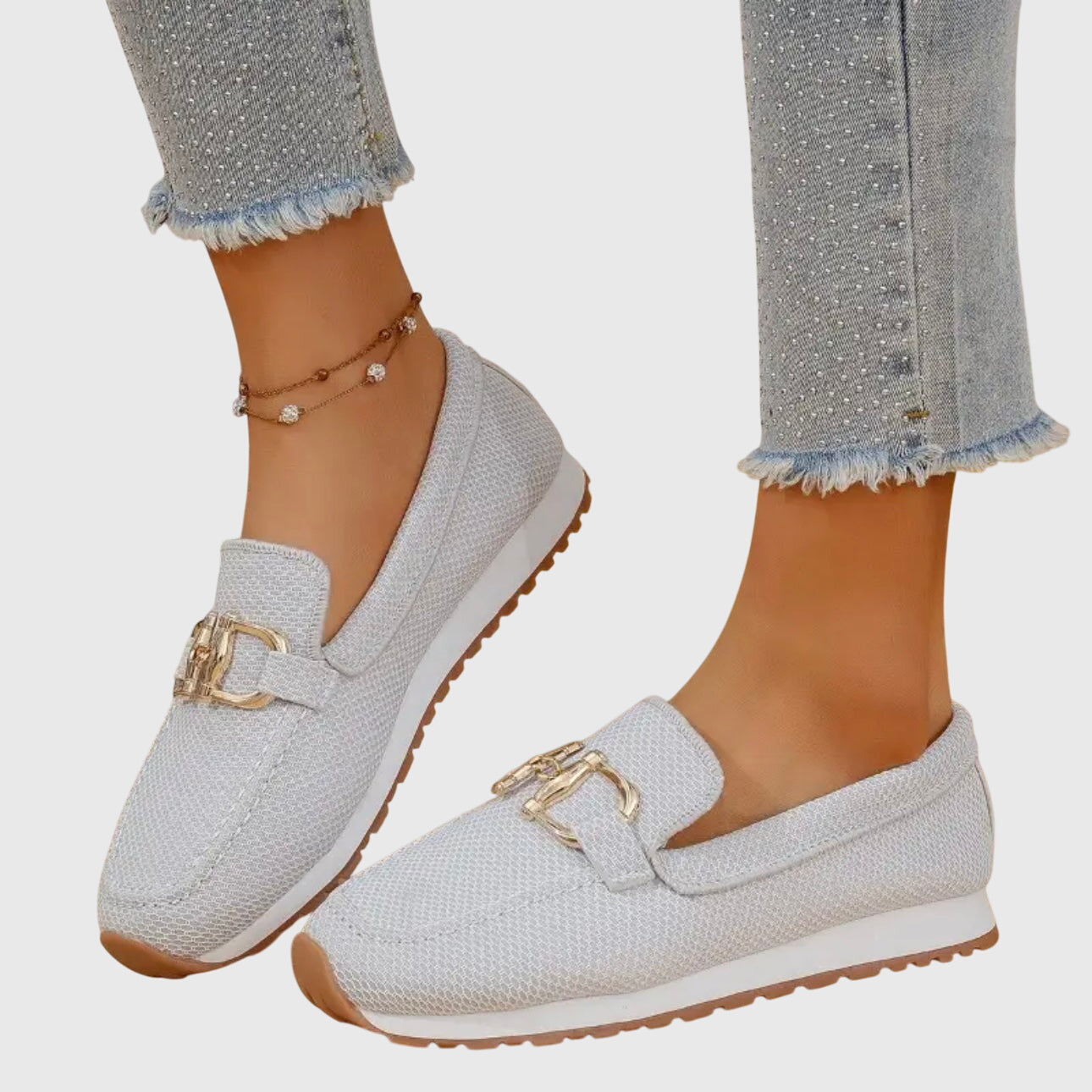 Horsebit Detail Comfort Loafers