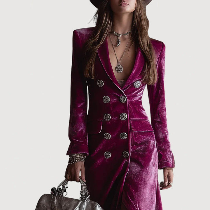 ELVIA – OVERSIZED BLAZER DRESS