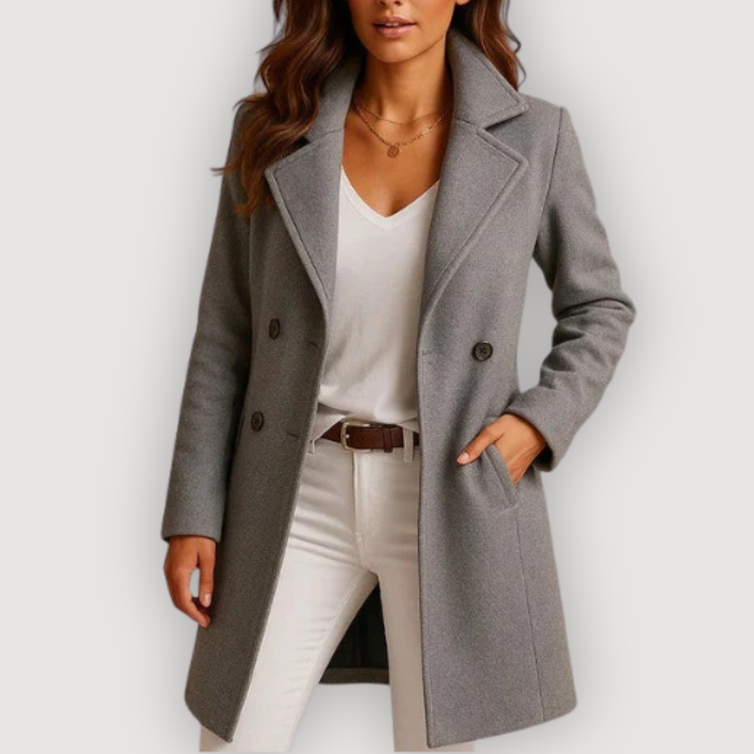 GRETA – Timeless Wool Overcoat