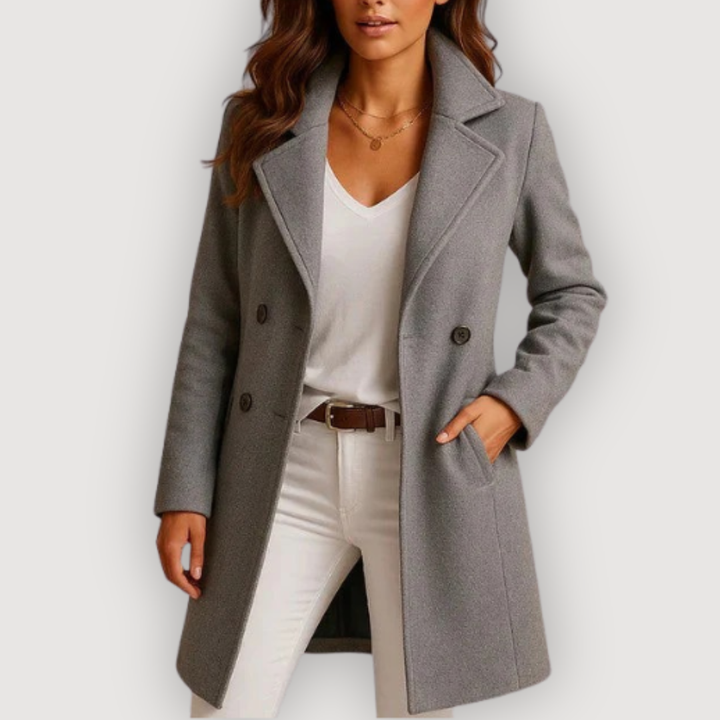 GRETA – Timeless Wool Overcoat